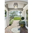 thumbnail image 2 of POINT DUME® Hook Pond Oil Rubbed Bronze Outdoor Hanging Lantern, 2 of 6