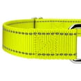 thumbnail image 6 of Country Brook Petz® Hot Yellow Reflective Nylon Martingale Dog Collar, Medium, 6 of 6