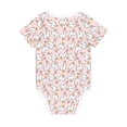 thumbnail image 2 of Daiia Goose Queen Printed Unisex-Baby Short Sleeve Onesies Bodysuits Baby Climbing Clothes Soft and Comfortable Romper with Expandable Shoulder Design-18 Months, 2 of 8