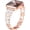 Rose Gold, variant on Four-Leaf Clover Band Fit Bling Apple Watch Bands for Women 46mm 45mm 44mm 49mm 42mm, Thin Metal Sparkly iWatch Bands Slim Glitter for iPhone Watch Series 10 9 8 7 6 5 4 3 2 1 SE Ultra