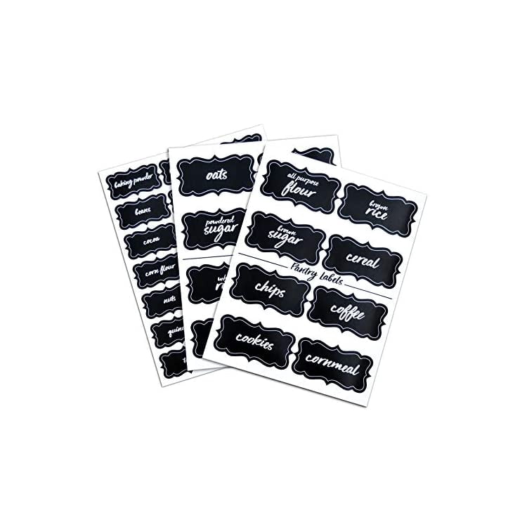 pre printed pantry labels