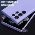 thumbnail image 3 of for Samsung Galaxy S23 Case, Thin Liquid Silicone Case,Shockproof,Slim Thin Phone Case for Samsung Galaxy S23,Full Body Screen Camera Protective Cover-Clove Purple 2-sam s23-10, 3 of 14