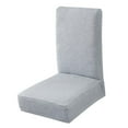thumbnail image 1 of AMLESO Dining Room Chair Covers Protector Wedding Banquet Chair Slipcover Strechy Universal Light Grey_B, 1 of 8