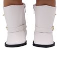 thumbnail image 2 of Botas blancas Sunnimix Zapatos casuales para muñecas de 18 pulgadas, 2 of 7