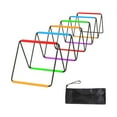 thumbnail image 4 of Almencla Échelle d'Agilité Ajustable Obstacles de Saut pour Exercice de Pieds Sports Extérieurs 12 Compartiments, 4 of 8