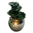 thumbnail image 3 of Angelo Décor Lily Leaf Falls Fountain with energy-efficient pump and LED Lighting, 3 of 3