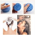 thumbnail image 4 of Silicone Massager Scalp Brush Shampoo Massage Comb Shower Head Hair Washing Tool, 4 of 8