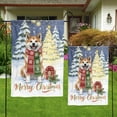 thumbnail image 4 of Merry Christmas Akita Snowy Winter with Gifts Tree Decorations Garden Flag 12x18in Double Sided Inu Dog Lover Outdoor Decor - 12020, 4 of 5