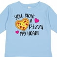 thumbnail image 4 of Inktastic Valentine's Day You Stole a Pizza of My Heart Boys or Girls Long Sleeve Toddler T-Shirt, 4 of 5