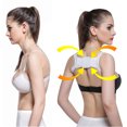 thumbnail image 3 of Adjustable S-XXL Adult Children Back Posture Corrector Clavicle Back Support Correction Back Straight Shoulders Brace Strap New White S, 3 of 6