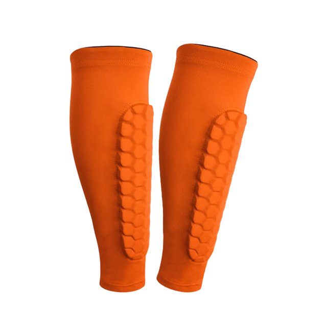 Yuarrent Pantalones cortos de compresión muscular de tela transpirable con fuerte absorción de sudor, correa antideslizante de alta Ropa Deportiva, Zapatos Naranja METRO