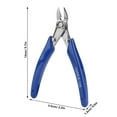 thumbnail image 3 of Wire Cutters, Sturdy Heat Treated Side Cutting Pliers, Ergonomic Design for Small Spaces and Labor Saving, Suitable for Wire and Cord Cutting with Compact Open Spring, 3 of 7