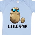 thumbnail image 4 of Inktastic Little Spud Potato Father and Child Boys or Girls Baby Bodysuit, 4 of 5