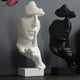 thumbnail image 5 of Estatua de pensador creativo Escultura abstracta El silencio es oro Estatua de pensador, Estatua de resina Artesanía Creación moderna Escultura abstracta de resina Figura, 5 of 5