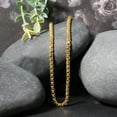thumbnail image 4 of 3.4mm 14k Yellow Gold Round Box Chain Size 18 inches, 4 of 5