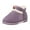 Purple, variant on JDEFEG Girl Shoes Size 7 Toddler Childrens Shoes Winter Thick Furry Shoes Flat Heel Casual Home Cotton Shoes Cartoon Snow Boots Girl Casual Boots Plush Black 27