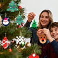 thumbnail image 5 of Uxcell 24Pcs Wooden Bulb Ornaments to Paint, 2.7" x 1.5" DIY Blank Unfinished Wood Homemade Ornament with Rope for Art Crafts DIY Thanksgiving Halloween Birthday Gifts, 5 of 6