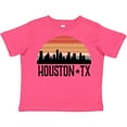 thumbnail image 3 of Inktastic Houston Texas Skyline Retro Boys or Girls Toddler T-Shirt, 3 of 5