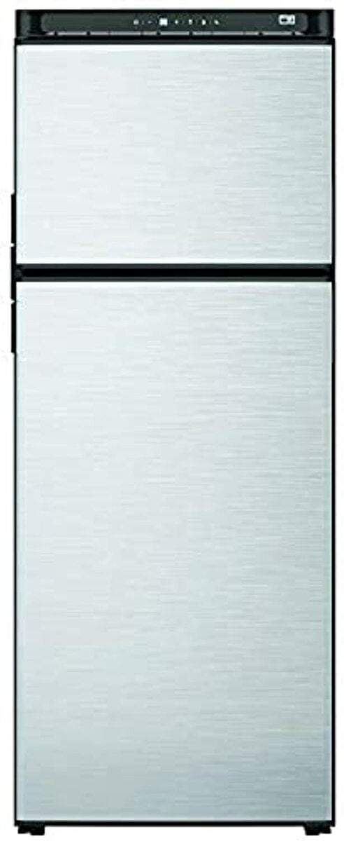 Norcold N10DCSSR Polar-Series 10 cu.ft. DC Compressor RV Refrigerator with Stainless Steel Doors - Right-Handed,Silver