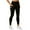 Black, variant on Mgmyaa Women's Leggings with Pockets Tummy Control Workout High Waisted Athletic Running 7/8 Ultra Soft Gym Yoga Ankle Pants, Black XXL