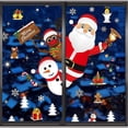 thumbnail image 1 of Etiqueta engomada de la Navidad Decoración de Navidad Etiqueta de la pared 3 piezas, 1 of 1
