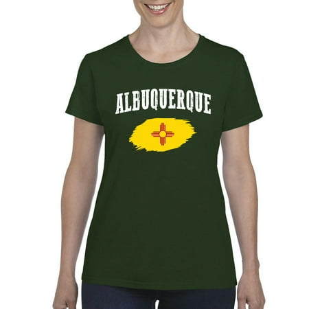 Albuquerque New Mexico Womens Shirts (Best Mountain Biking New Mexico)
