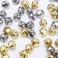 thumbnail image 3 of 100 cascabeles Nol (50 Pices D'argent Et 50 Pices D'or, 1,2 Cm), Mtal Petites Clochettes Grelots Pour La Dcoration De Nol La Maison Du Festiv, 3 of 5