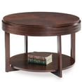 thumbnail image 1 of Bowery Hill Table Basse Ronde en Cerise au Chocolat, 1 of 3