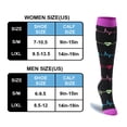 thumbnail image 4 of Elevate Comfort with Our Women 4 Pairs Pack Everyday Compression Knee High Socks - Perfect for Travel, Work, and Active Days, 4 of 4