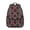Geometric Oval Red, variant on Geometric Diamond Beige Pattern Backpack for School, Cute School Bag with Adjustable Shoulder Straps and Padded Back, 15.3"x11"x7.1"