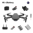 thumbnail image 1 of Drone eléctrico 2.4G Drone teledirigido Recargable Quadcopter Flying Toy, Negro, 4K sidaley EL001752-05B, 1 of 2