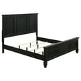 thumbnail image 2 of Sandy Beach Queen Panel Bed with High Headboard Black, 2 of 4