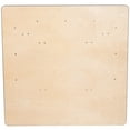 thumbnail image 4 of 60"X60" WFT Series Birch Wood Square Table - Rubber Edge, 4 of 5
