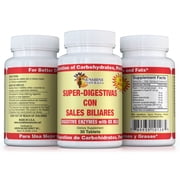 Sunshine Naturals Super Digestives with Ox Bile Dietary Supplement for Digestive Health, 30 Tablets