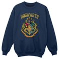 thumbnail image 3 of Harry Potter Girls Filled Crest Varsity Sweatshirt, 3 of 3