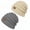 2-Beige/Light Grey, variant on Rosoz Women's Slouchy Beanies 2-Pack, Knit Warm Winter Hats for Women, Thick for Cold Weather