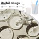 thumbnail image 2 of Juego de tazas medidoras de resina epoxi, varillas para mezclar, vasos dispensadores, suministros para manualidades DIY, 1 Juego, 2 of 6