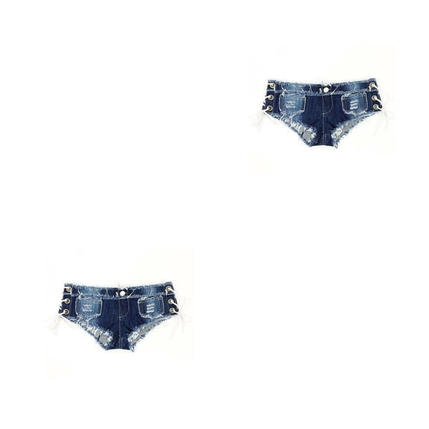 Minnieouse Pantalones cortos sexis de verano para mujer con vendaje, pantalones cómodos a la moda, pantalones de cintura baja, pantalones METRO 2piezas