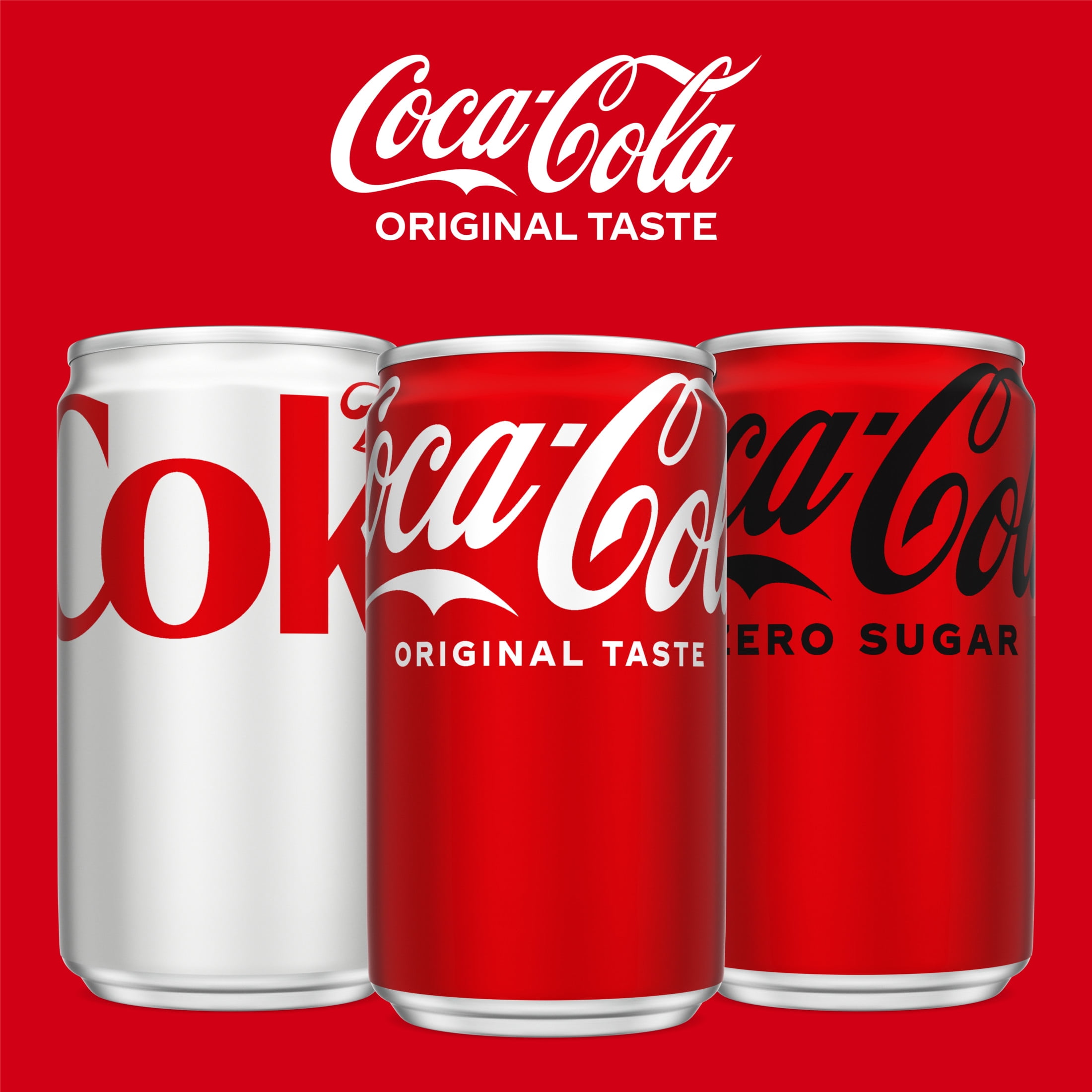 Coca-Cola Soda Pop Mini Cans, 7.5 fl oz, 15 Pack