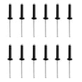 thumbnail image 2 of 12 Piezas Cabeza de Aluminio Remache de Kayak M5 Negro , Negro, plata M5x12 DYNWAVEMX Remache de aluminio para kayak, 2 of 6