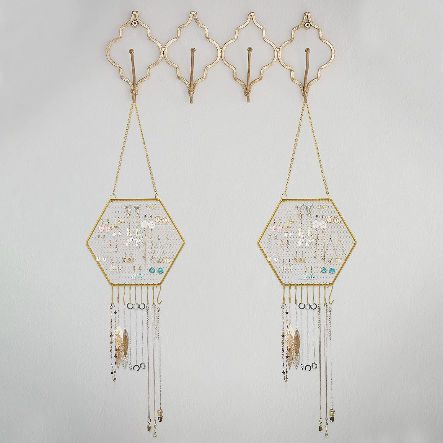 Earring holder wall best sale