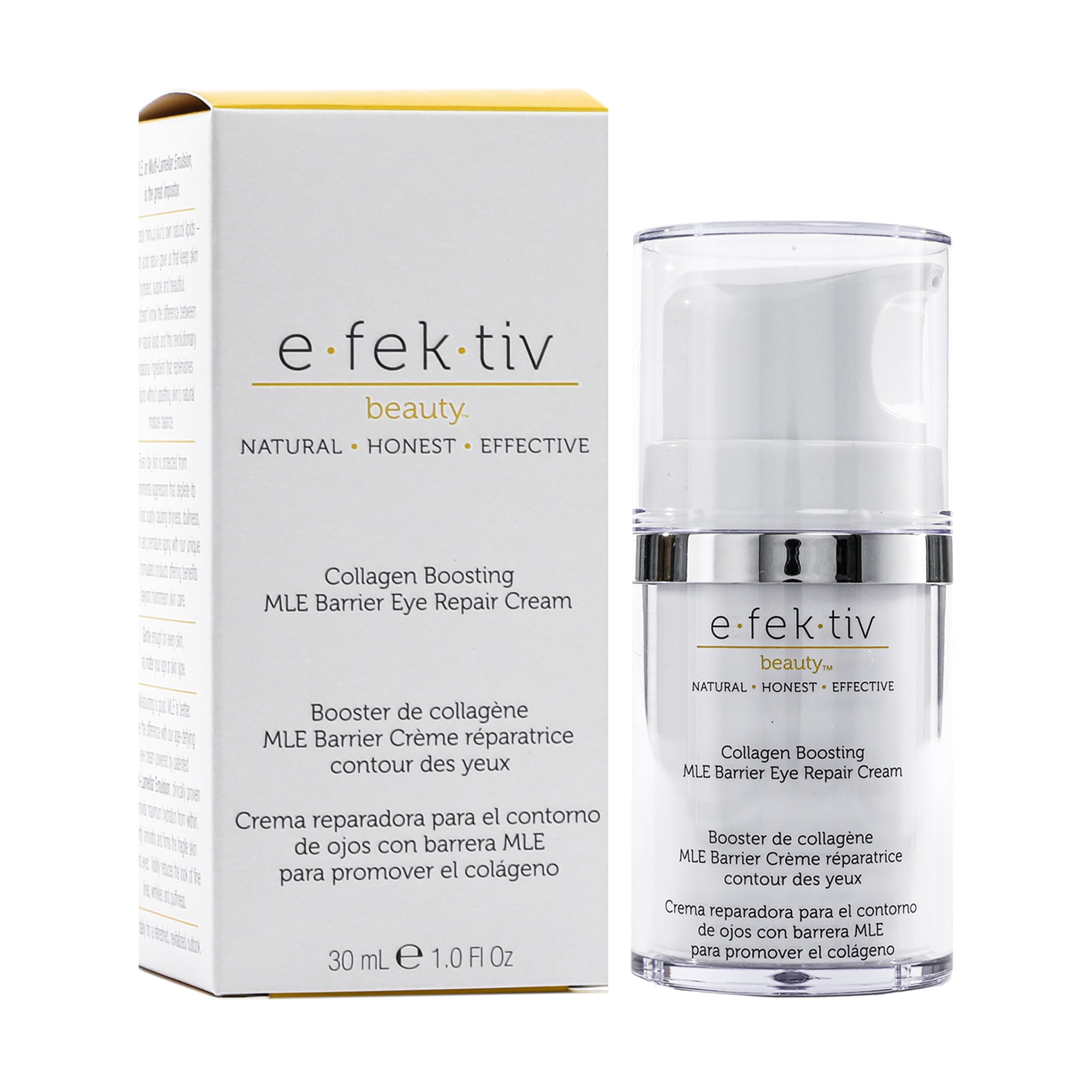 e.fek.tiv Collagen Boosting MLE Barrier Eye Cream, Eye Serum, 1 oz