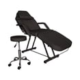 thumbnail image 1 of Silla Cama LENIVE Para Faciales Color Negro Con Banco, 1 of 6