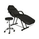 thumbnail image 1 of Silla Cama LENIVE Para Faciales Color Negro Con Banco, 1 of 6