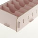 thumbnail image 4 of Caja de madera para tarjetas de índice de juegos Caja para tarjetas de índice de negocios Tarjeta de índice de escritorio Tarjeta de índice Rosa claro, 4 of 9