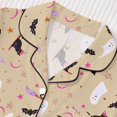 thumbnail image 6 of IMENGL Womens Halloween Pajama Sets Soft Short Sleeve Graphic Nightwear Comfy Loungewear Pajamas Set for Women,S-XXXL, 6 of 7