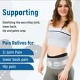 thumbnail image 4 of Vlela Sciatica Belt Sacroiliac Support Belt SI Joint Sacroiliac Belt Hip Support Brace for Women and Men Lower Back Pain Relieve-L, 4 of 7