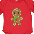 thumbnail image 4 of Inktastic Gingerbread Christmas Boys or Girls Long Sleeve Baby Bodysuit, 4 of 5