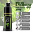 thumbnail image 3 of Champú natural para cabello Negro JM tinte para Depilación blanca 250 ml, 3 of 8