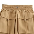 thumbnail image 5 of Mgmyaa Women's Cargo Skirts Summer Mini Skirt Elastic Waist Short Skirt, 5 of 7